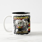 Schmiedekaffee-Tasse Zweifarbige Tasse (Links)