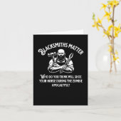 Schmiedeklemme Karte (Gelbe Blume)