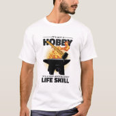 Schmiedekunst ist kein Hobby, ein pokalyptisches G T-Shirt (Vorderseite)