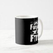 Schmiedekunst Metalsmith Blacksmithing Blac Kaffeetasse (VorderseiteRechts)