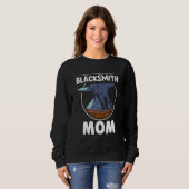 Schmiedemutter Schmiedeberuf Mutter Mami Mama Sweatshirt (Vorne ganz)