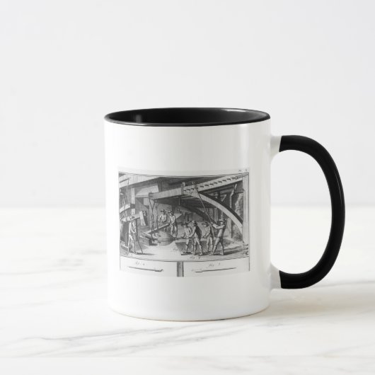 Schmieden eines Ankers Tasse (Rechts)