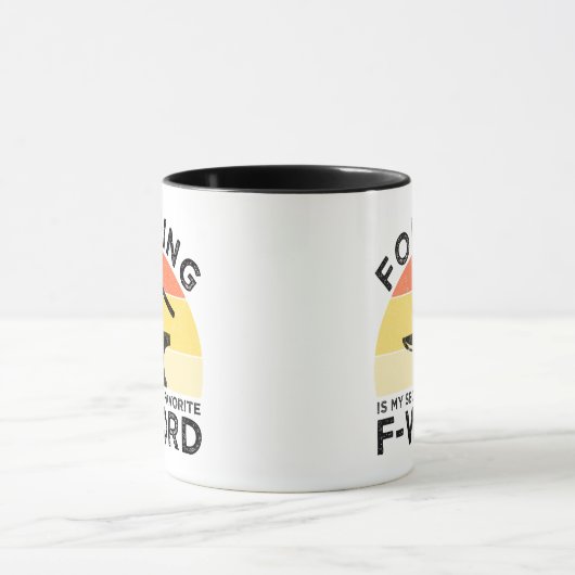 Schmieden ist mein zweites beliebtes F-Word Tasse (Zentrum)
