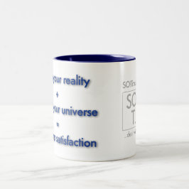 Schmieden Sie Ihre Realität... Zwei-Tone-Tasse Zweifarbige Tasse