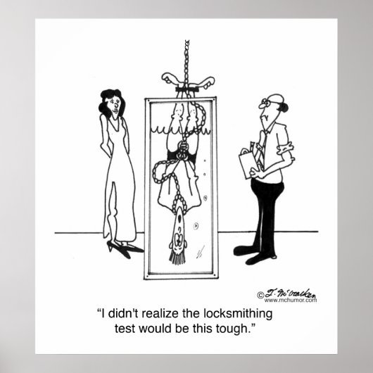 Schmiedeprüfung ist hart poster (Vorne)