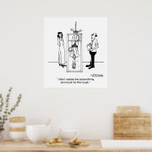 Schmiedeprüfung ist hart poster (Küche)