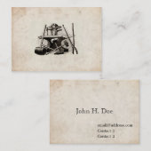 SchmiedeTelefonkarte Telefonnummerkarte (Vorne/Hinten)