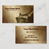 SchmiedeVisitenkarten Visitenkarte (Vorne/Hinten)