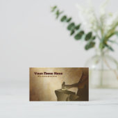 SchmiedeVisitenkarten Visitenkarte (Stehend Vorderseite)