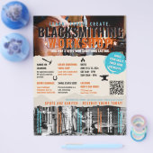 Schmiedewerkstatt Flyer pur (Einzeln)