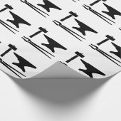 Schmiedewerkzeuge Geschenkpapier (Ecke)
