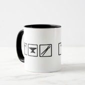 Schmiedewerkzeuge Tasse (Vorderseite Links)