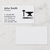 Schmiedewerkzeuge Visitenkarte (Vorne/Hinten)