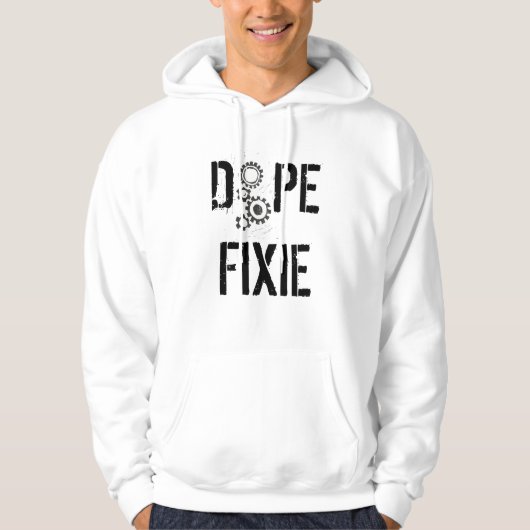 Schmiere Fixie Hoodie (Vorderseite)