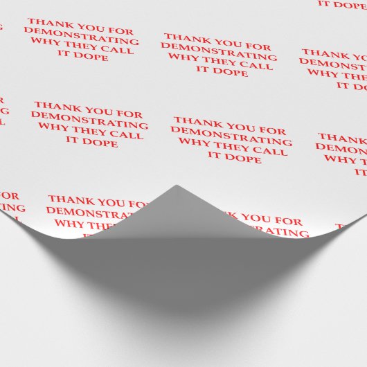 Schmiere Geschenkpapier (Ecke)