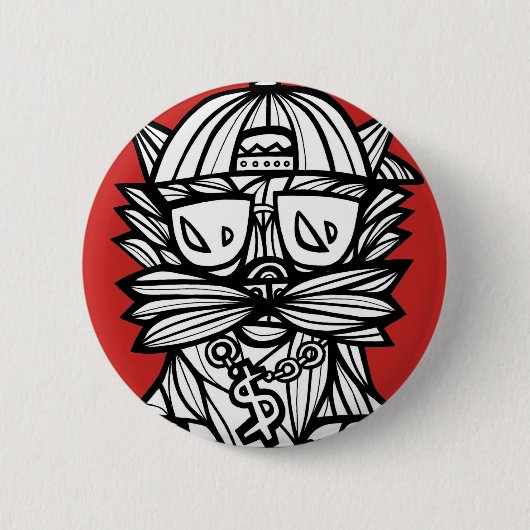 "Schmieren-Evolutions-" runder Knopf Button (Vorderseite)