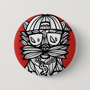 "Schmieren-Evolutions-" runder Knopf Button
