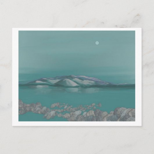 Schmierölleuchte Postkarte (Vorderseite)