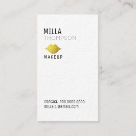 Schminkkünstlersalon Visitenkarte