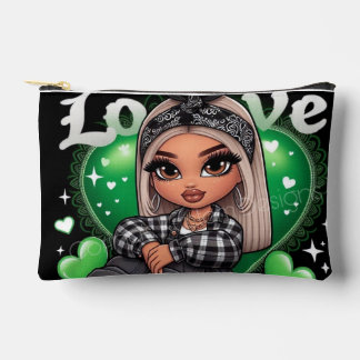 Schminktasche aus Chicana-Liebe Zubehörtasche