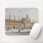 Schmirgel-Hügel-Almosen-Häuser in Rochester-Reihe, Mousepad (Mit Mouse)