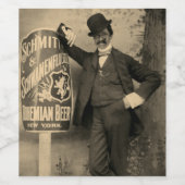 Schmitt & Schwanenfluegel Brauerei Vintag Weinetikett (Einzelnes Label)