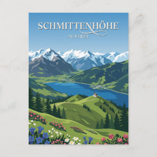 Schmittenhöhe Österreich Postkarte