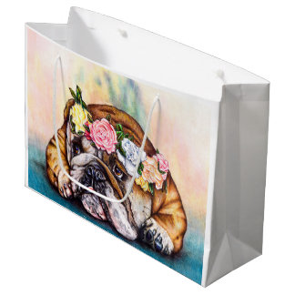 Schmollende Prinzessin Gift Bag Große Geschenktüte