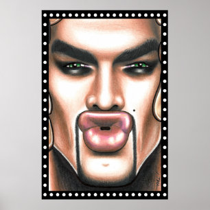 Schmollmund/Close-Up Poster