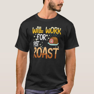 Schmorbraten Rezept Slow Cooker Rindfleisch Gewürz T-Shirt