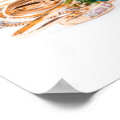 Schmuck auf weiß poster (Ecke)