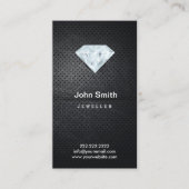 Schmuck aus dunklem Metall & Diamond Visitenkarte (Vorderseite)