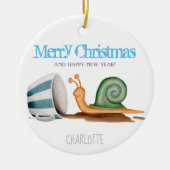 Schmuck aus Keramik und Streifen Keramik Ornament (Vorne)