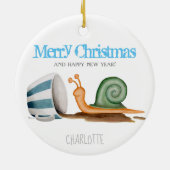 Schmuck aus Keramik und Streifen Ornament (Hinten)