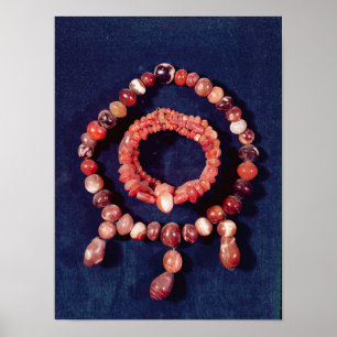 Schmuck aus Khorsabad, Irak Poster