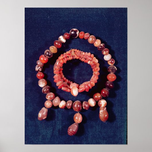 Schmuck aus Khorsabad, Irak Poster (Vorne)