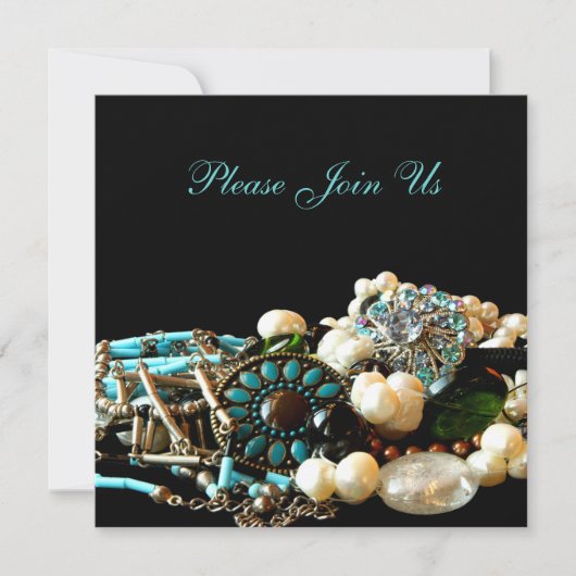 Schmuck-Ausstellungs-Show-Einladungen Einladung (Vorderseite)