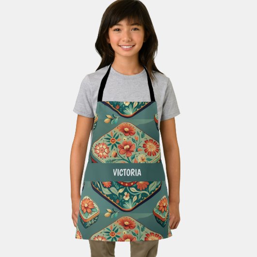 Schmuck Box Blumenmuster Muster Schürze (Insitu)