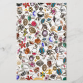 Schmuck Briefpapier (Vorderseite)