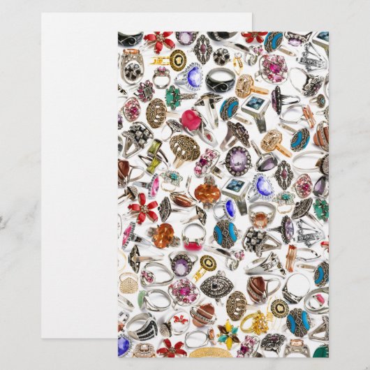 Schmuck Briefpapier (Vorne/Hinten)