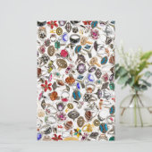 Schmuck Briefpapier (Stehend Vorderseite)