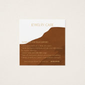 Schmuck Care Earthy Card (Vorderseite)