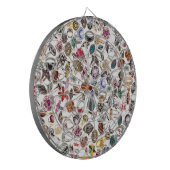 Schmuck Dartscheibe (Vorderseite Links)