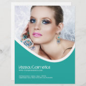 Schmuck-Designer-fördernder Briefkopf (Vorne/Hinten)