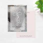 Schmuck-Designer für Drahtseile mit Werbekarten (Schreibtisch)