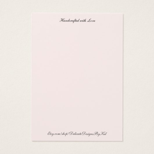 Schmuck-Designer für Drahtseile mit Werbekarten (Rückseite)