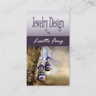 Schmuck-Designer-Gewohnheits-Juwelier Visitenkarte