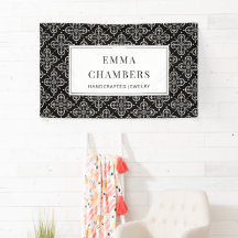 Schmuck Designer Schwarz-weiß Motif Muster