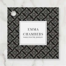 Schmuck Designer Schwarz-weiß Motif Muster Preis