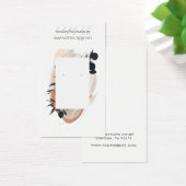 Schmuck Designer Terracotta Black Drop Earring (Schreibtisch)